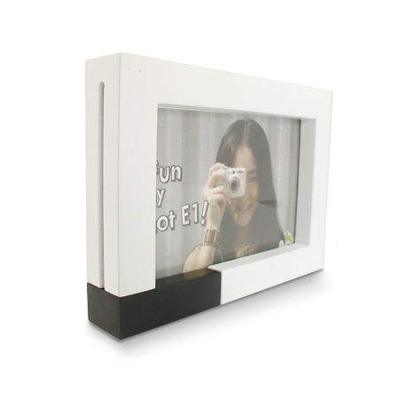 Customization Black And White Wooden Photo Frame Corporate Gifts
